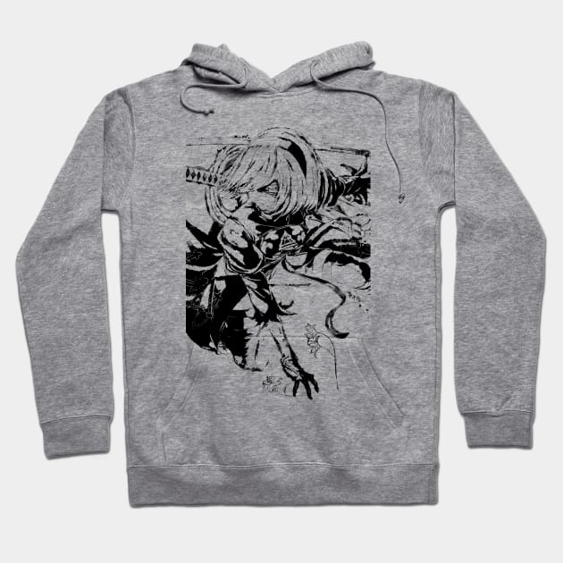 Battlefield 2B Hoodie by stingi